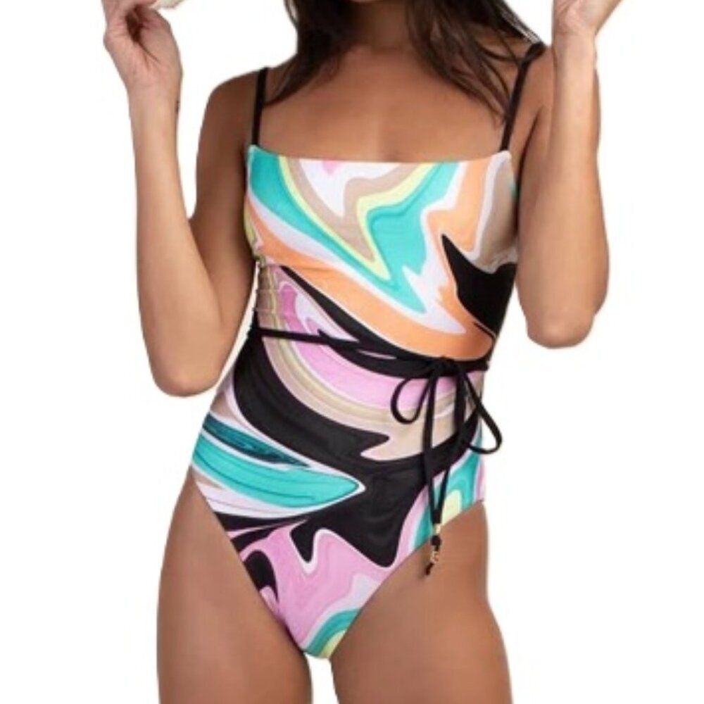 NWT Trina Turk Nazare One Piece Swimwear Size 4